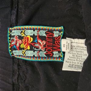 Johnny Was Legging - All over embroidery.